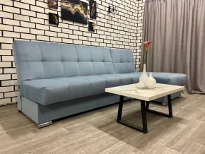 Диван Белиз с оттоманкой Velutta LUX 47 в Пласте - plast.magazin-mebel74.ru | фото