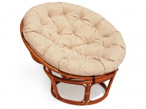 Кресло Papasan 23/01 W с подушкой Cognac, ткань Старт в Пласте - plast.magazin-mebel74.ru | фото