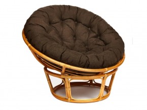 Кресло Papasan 23/01 W с подушкой Honey, ткань Коричневый в Пласте - plast.magazin-mebel74.ru | фото