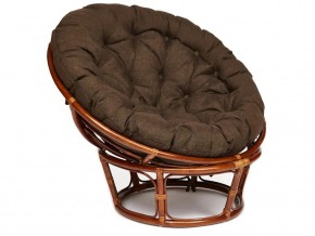 Кресло Papasan 23/01 W с подушкой Pecan, ткань Коричневый в Пласте - plast.magazin-mebel74.ru | фото