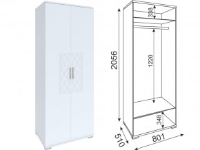 М01 Шкаф двухдверный в Пласте - plast.magazin-mebel74.ru | фото