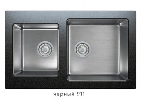 Мойка комбинированная Tolero twist TTS-840 Черный 911 в Пласте - plast.magazin-mebel74.ru | фото