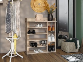 Обувница Лофт №8 Сонома в Пласте - plast.magazin-mebel74.ru | фото
