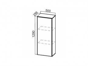 ПН500/720 (296) Пенал-надстройка 500 (296) в Пласте - plast.magazin-mebel74.ru | фото