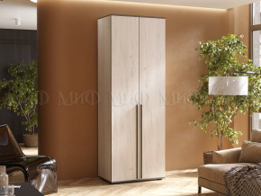 Шкаф двухстворчатый Норд 800 дуб крафт белый МГ в Пласте - plast.magazin-mebel74.ru | фото