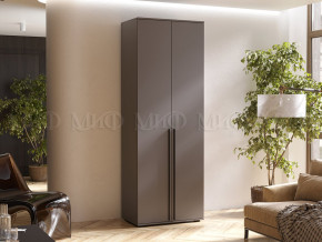 Шкаф двухстворчатый Норд 800 графит МГ в Пласте - plast.magazin-mebel74.ru | фото
