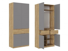 Шкаф двухстворчатый ШК-001 Бостон ЛДСП в Пласте - plast.magazin-mebel74.ru | фото