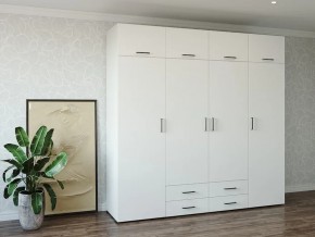 Шкаф распашной 2400Б Жемчуг 2 в Пласте - plast.magazin-mebel74.ru | фото