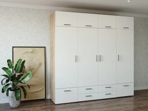 Шкаф распашной 2400К Жемчуг в Пласте - plast.magazin-mebel74.ru | фото